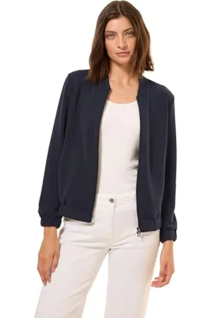 CECIL Soft Modal T-Shirt Blouson Universal Blue M, , M