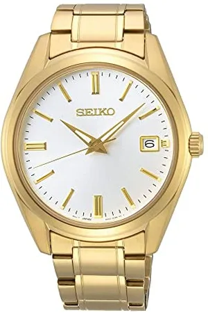 Seiko Zegarek męski kwarcowy stal szlachetna z paskiem ze stali szlachetnej SUR314P1, , Rozmiar uniwersalny, bransoletka
