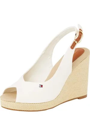 Tommy Hilfiger Damska flaga wysoki klin Espad Slingback Fw0fw08597 Espadryle, , 36 EU