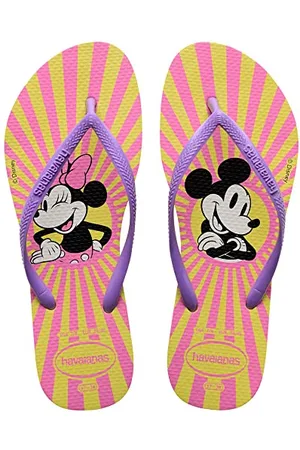 Havaianas Damskie klapki HAV. Slim Disney, Żółty pikseli, 35/36 EU