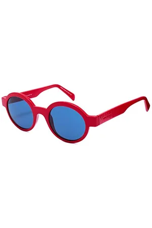 Italia Independent Damskie 0917-CRK-053 okulary przeciwsłoneczne, czerwone (Rojo), 22.0