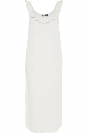 Pieces® Pcsastina Sl Midi Dress Bc, , S