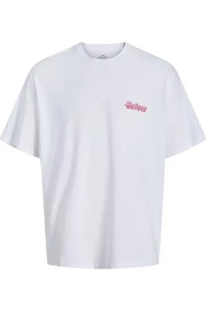 JACK & JONES Koszulka męska Jorbotaniq Tee SS Crew Neck Tg, , XS