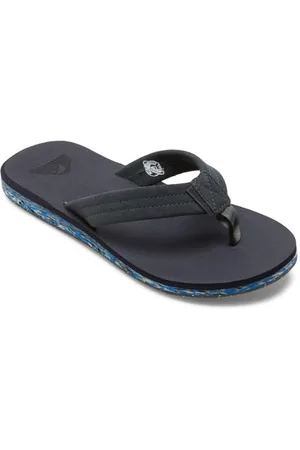Quiksilver Męskie sandały Carver Suede z recyklingu, szare 2, 44 EU, , 44 EU