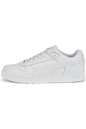 PUMA Unisex RBD GAME LOW Low-Top Trainers, WHITE- WHITE- TEAM GOLD, 38.5 EU