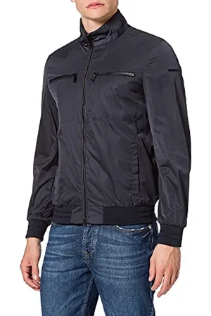 Geox Męska kurtka M Garlan Bomber - poliester Ca Jacket