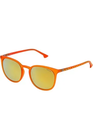 Police Unisex SPL343 okulary przeciwsłoneczne, pomarańczowe, 52, , 52