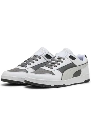PUMA Unisex RBD Game Low Sneaker, Cool Dark Gray-Flat Dark Gray White, 40 UK, Chłodny Ciemnoszary Płaski Ciemnoszary Biały, 40.5 EU