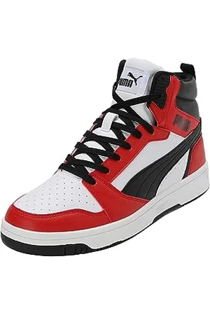 PUMA Rebound V6 Adidasy Uniseks, WHITE- BLACK-FOR ALL TIME RED,48 EU