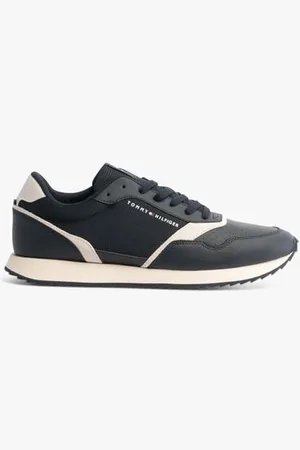 Tommy Hilfiger Męskie sneakersy Runner EVO Seasonal Mix (FM0FM05305) Low Top Sneaker, niebieskie (Desert Sky), 46 EU, , 46 EU