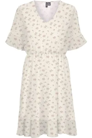 VERO MODA Vmsmilla 2/4 Short Dress WVN Ga, , L
