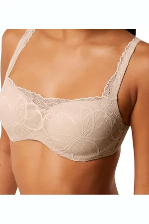 Triumph Body Make-Up Illusion Lace Balconette Nude Beige, , 90B