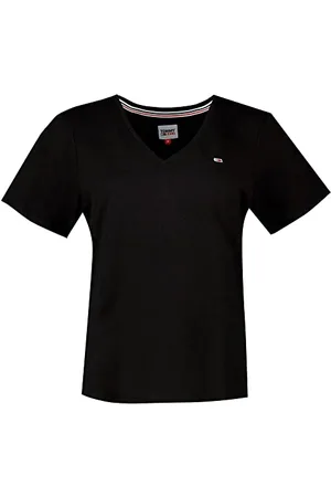 Tommy Hilfiger Tjw Slim Soft V Neck Tee Koszulka Kobiety, , L