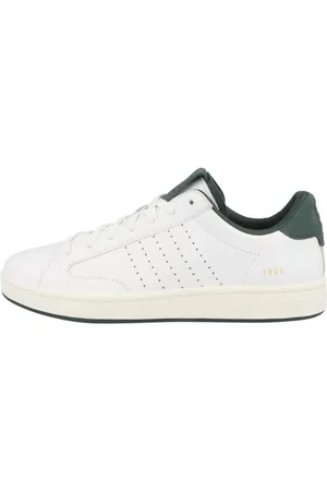 K-Swiss Męskie buty sportowe Lozan Klub LTH, WHT/GRN Gables/S WHT, 49 EU, , 49 EU