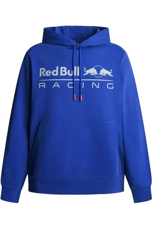 Pepe Jeans Męska bluza z kapturem RBR TEAM LOGO OVERHEAD, niebieska (ELEKTRYCZNA NIEBIESKA), L, , L