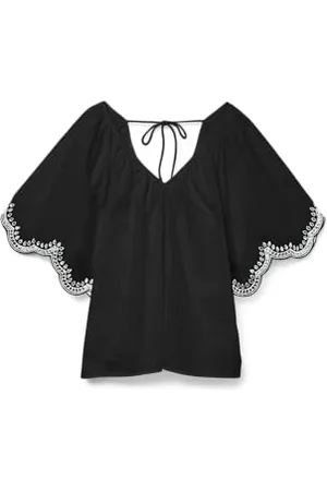 VERO MODA Vmdiana 2/4 V-Neck Top WVN Btq, , S