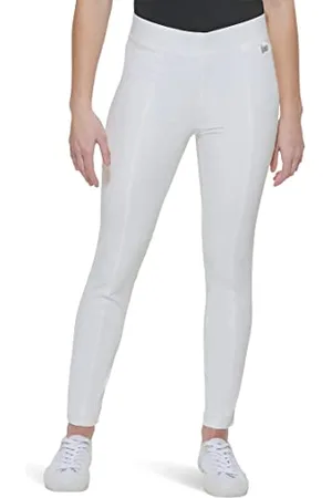 Calvin Klein Damskie spodnie M2tk0211-sw9-xs klasyczne, białe (Soft White), rozmiar X, , XS