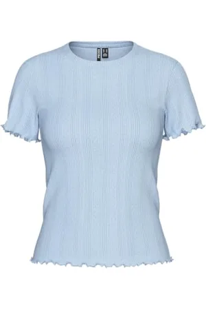 Pieces® Pcmarie SS O-Neck Poin Top JRS Noos Bc, , XL