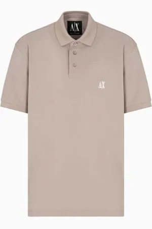 Armani Exchange Icon Project, Embroidered Logo Męska koszulka polo, , XL