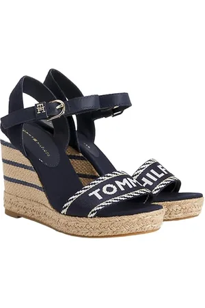 Tommy Hilfiger Damski sezonowy pas klinowy Fw0fw07088 Espadryle, , 41 EU