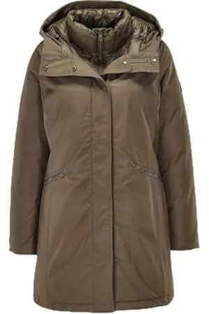 Tommy Hilfiger Damska parka nylonowa Mix Wyściełana, , XXL
