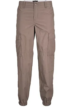 JACK & JONES Męskie spodnie cargo JPSTKARL JJJFLINT SA Cuffed Cargo, , 36/32, , 31W / 32L