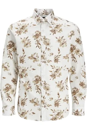 JACK & JONES Męska koszulka Jprblamonaco Print L/S, , XL