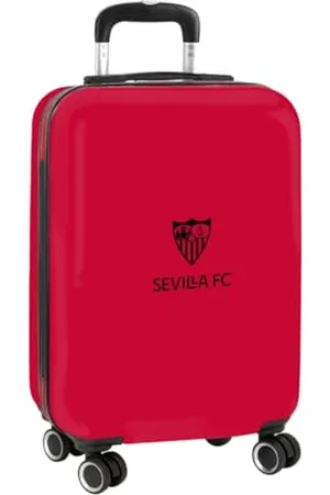 Safta SEVILLA FC Wózek kabinowy 20 cali, walizka na kółkach, blokada bezpieczeństwa, lekka walizka, 34,5 x 20 x 55 cm, , M, Casual