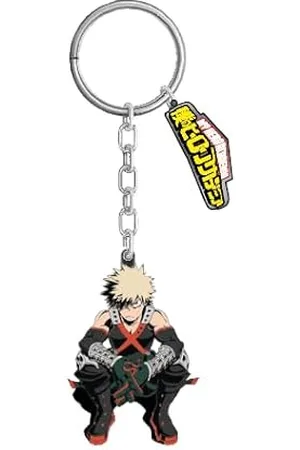 Konix My Hero Academia breloczek do kluczy - metal - motyw Katsuki, , Rozmiar uniwersalny