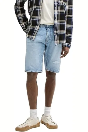 TOM TAILOR Męskie spodenki jeansowe bermudy, , XL