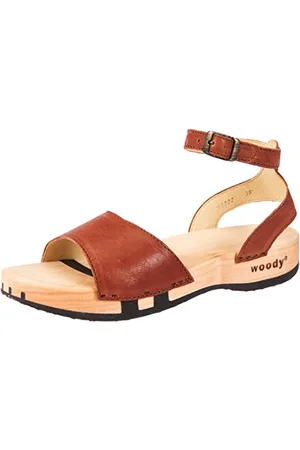 Woody Damskie buty drewniane Jana, Safor, rozmiar 36 EU, , 36 EU