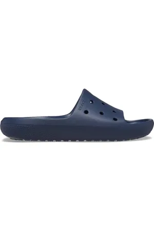 Crocs Sandały uniseks Classic Slide V2, granatowy, 14 UK