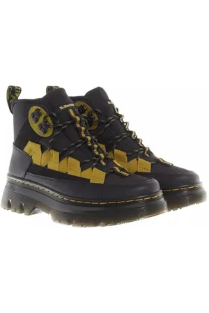 Dr. Martens 8 Eye Boot, Płazy Unisex-Dorosły, Black Lapstone & Black Poly Rip Stop, 45 EU, , 45 EU