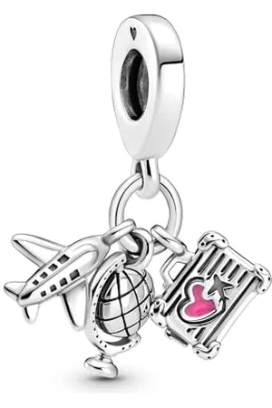 PANDORA Charm 799435C01 Avión, globo y maleta