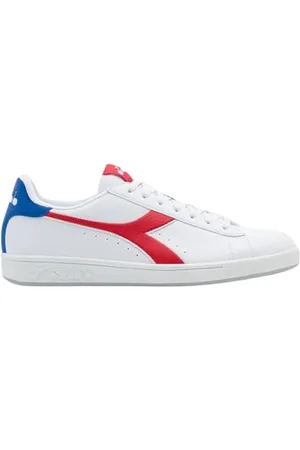 Diadora TORNEO, Biały/Tango Red, 38 EU, , 38 EU