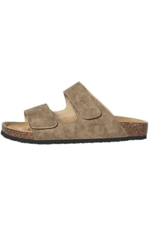 JACK & JONES Męskie sandały Jfwcentral Strap z paskiem, szarobrązowe (taupe grey), 45 EU, , 45 EU