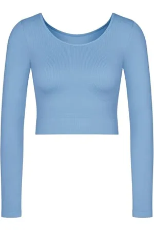 Sloggi Ever Infused Relax Crop Top Ls koszulka damska, , XL