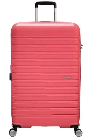 American Tourister American Tourist Flashline Pop - Spinner L, rozszerzalna walizka, 78 cm, 100/109 L, Pink (Coral Pink)
