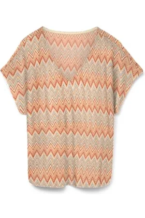VERO MODA Vmdicte Ss V-Neck Top JRS Ga Vo damski top, , XL