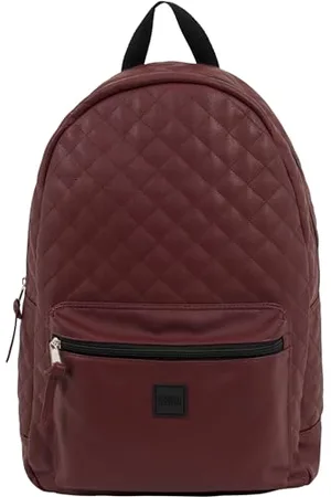 Urban classics Diamond Quilt Leather Imitation Backpack plecak, 45 cm, 22 l, (czerwony) - TB1285