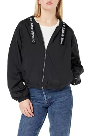 Calvin Klein Jeans Wiatrówka damska z logo, , XL