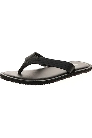 JACK & JONES Męskie pantofle skórzane Washton, antracytowe, szerokość 44 EU, , 44 EU Wide