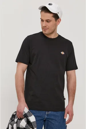 Dickies T-shirt męski kolor gładki DK0A4XDBBLK-BLACK