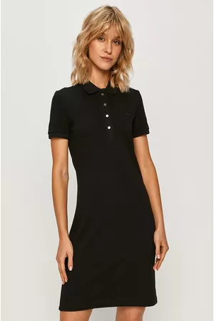Lacoste Sukienka EF5473 kolor mini prosta EF5473-001