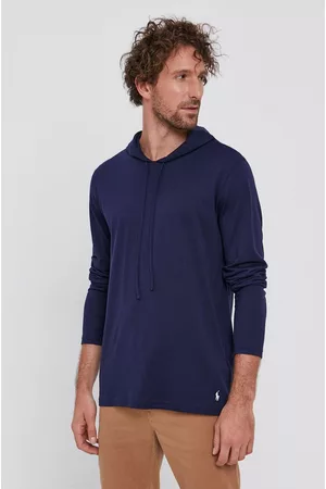 Ralph Lauren Longsleeve bawełniany 714844760001 kolor gładki