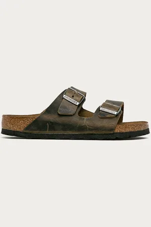 Birkenstock Klapki skórzane Arizona kolor