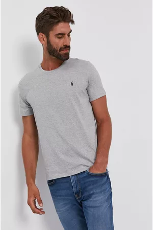 Ralph Lauren T-shirt bawełniany 714844756003 kolor gładki