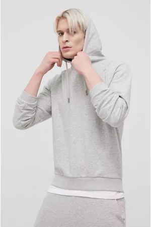 Fila Bluza męska kolor z kapturem z nadrukiem