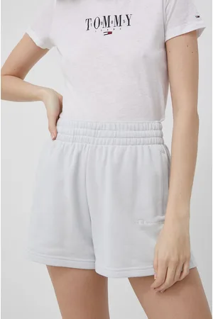Champion Szorty 115065 damskie kolor z aplikacją high waist