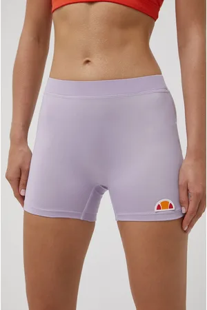 Ellesse Szorty damskie kolor gładkie medium waist